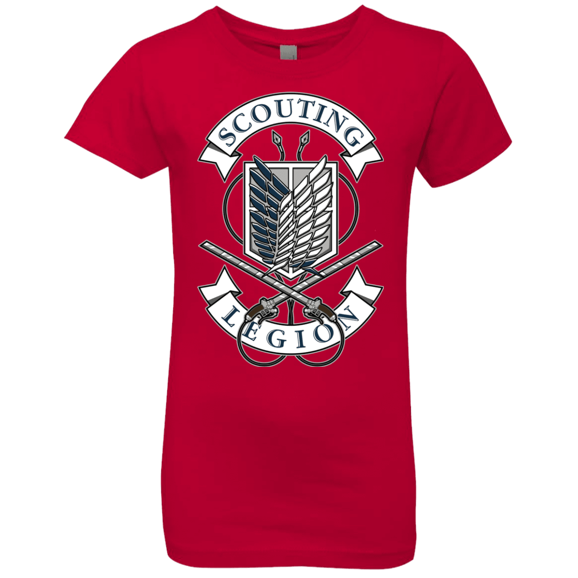 T-Shirts Red / YXS AoT Scouting Legion Girls Premium T-Shirt