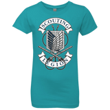 T-Shirts Tahiti Blue / YXS AoT Scouting Legion Girls Premium T-Shirt
