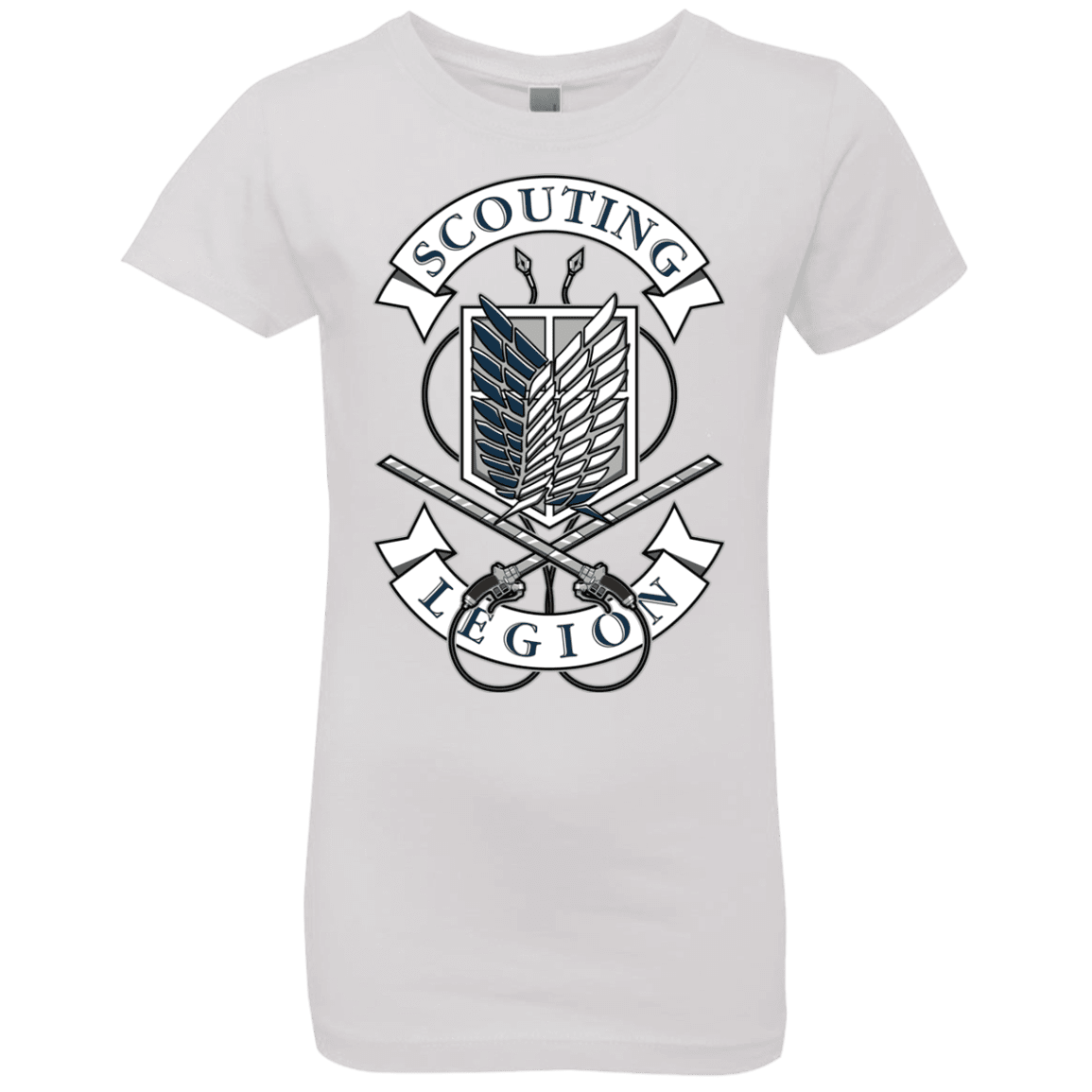 T-Shirts White / YXS AoT Scouting Legion Girls Premium T-Shirt