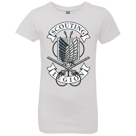T-Shirts White / YXS AoT Scouting Legion Girls Premium T-Shirt
