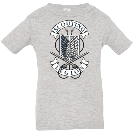 T-Shirts Heather Grey / 6 Months AoT Scouting Legion Infant Premium T-Shirt