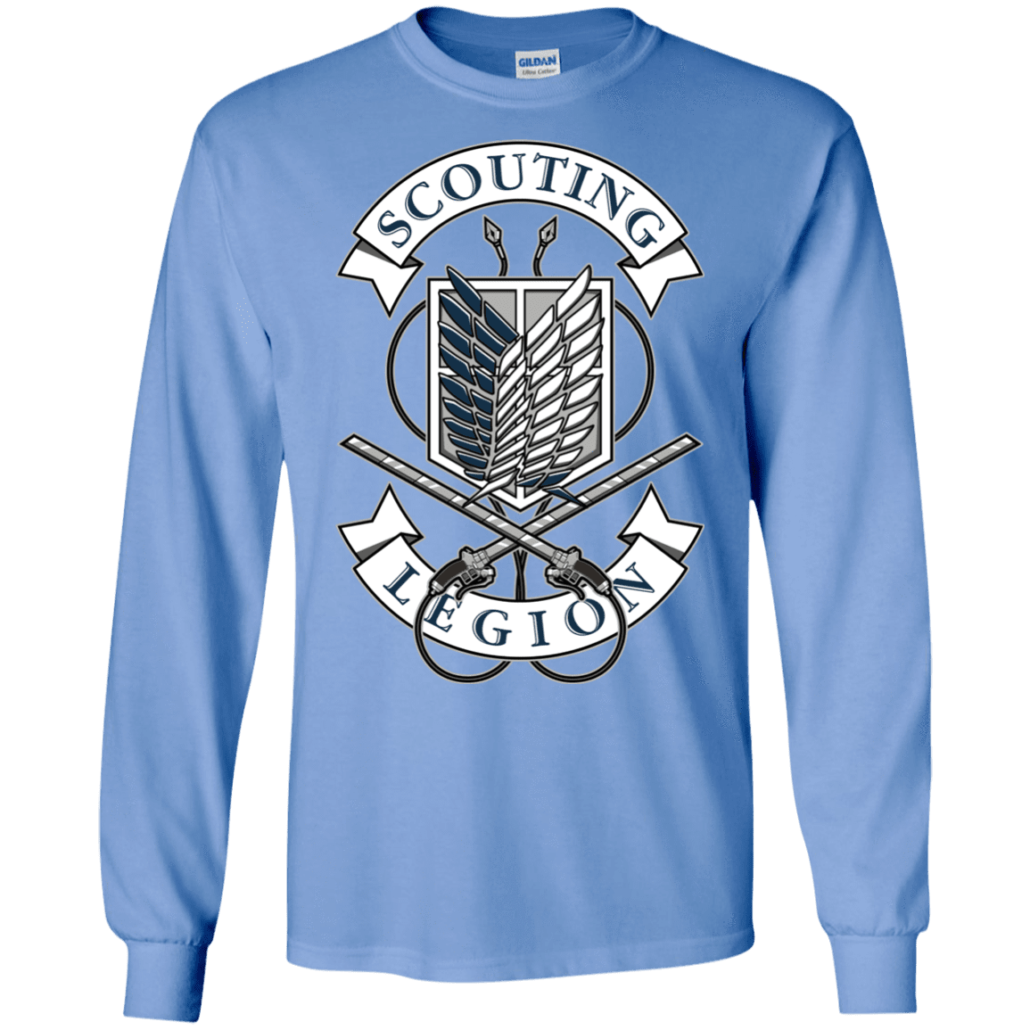 T-Shirts Carolina Blue / S AoT Scouting Legion Men's Long Sleeve T-Shirt