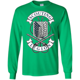 T-Shirts Irish Green / S AoT Scouting Legion Men's Long Sleeve T-Shirt