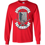 T-Shirts Red / S AoT Scouting Legion Men's Long Sleeve T-Shirt