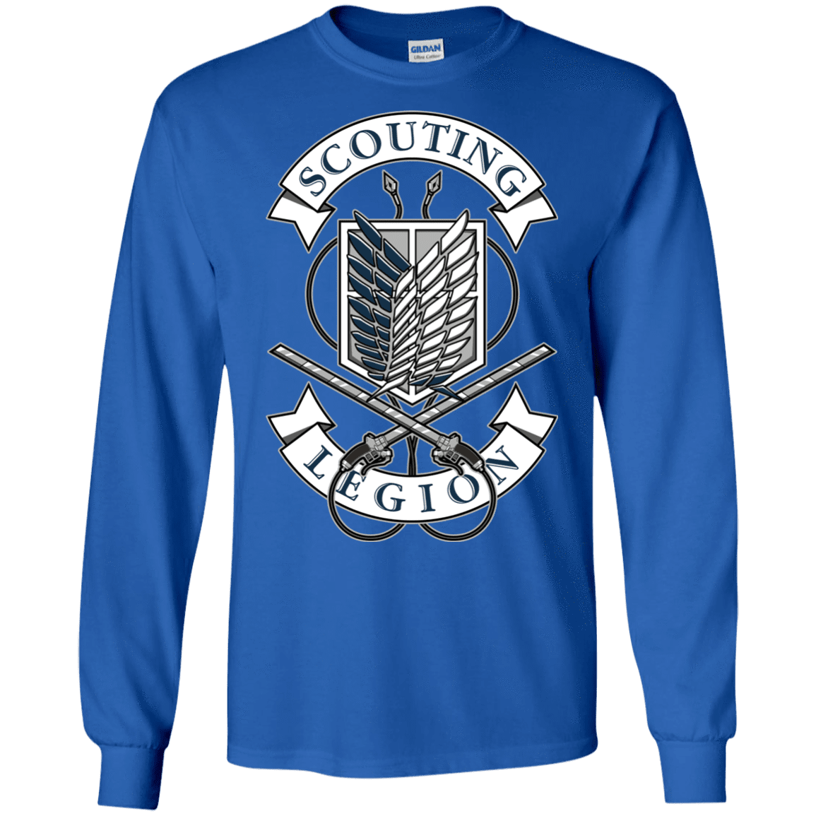 T-Shirts Royal / S AoT Scouting Legion Men's Long Sleeve T-Shirt