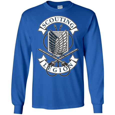 T-Shirts Royal / S AoT Scouting Legion Men's Long Sleeve T-Shirt