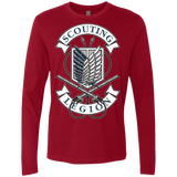 T-Shirts Cardinal / S AoT Scouting Legion Men's Premium Long Sleeve