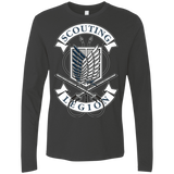 T-Shirts Heavy Metal / S AoT Scouting Legion Men's Premium Long Sleeve