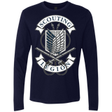 T-Shirts Midnight Navy / S AoT Scouting Legion Men's Premium Long Sleeve