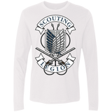 T-Shirts White / S AoT Scouting Legion Men's Premium Long Sleeve