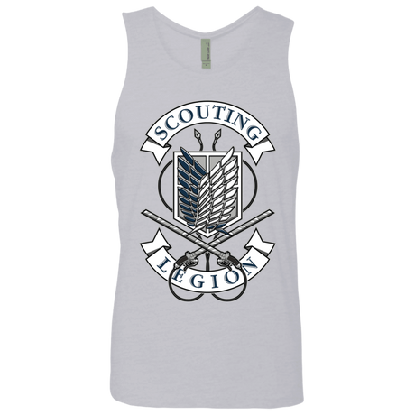 T-Shirts Heather Grey / S AoT Scouting Legion Men's Premium Tank Top