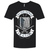 T-Shirts Black / X-Small AoT Scouting Legion Men's Premium V-Neck