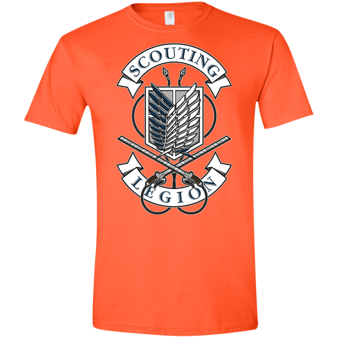 T-Shirts Orange / S AoT Scouting Legion Men's Semi-Fitted Softstyle