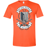 T-Shirts Orange / S AoT Scouting Legion Men's Semi-Fitted Softstyle