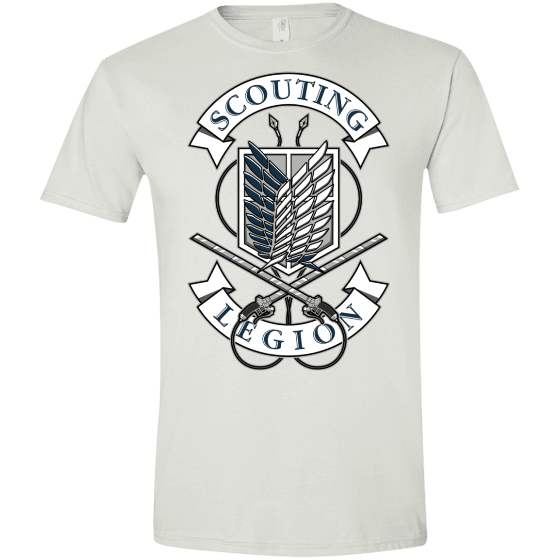 T-Shirts White / X-Small AoT Scouting Legion Men's Semi-Fitted Softstyle