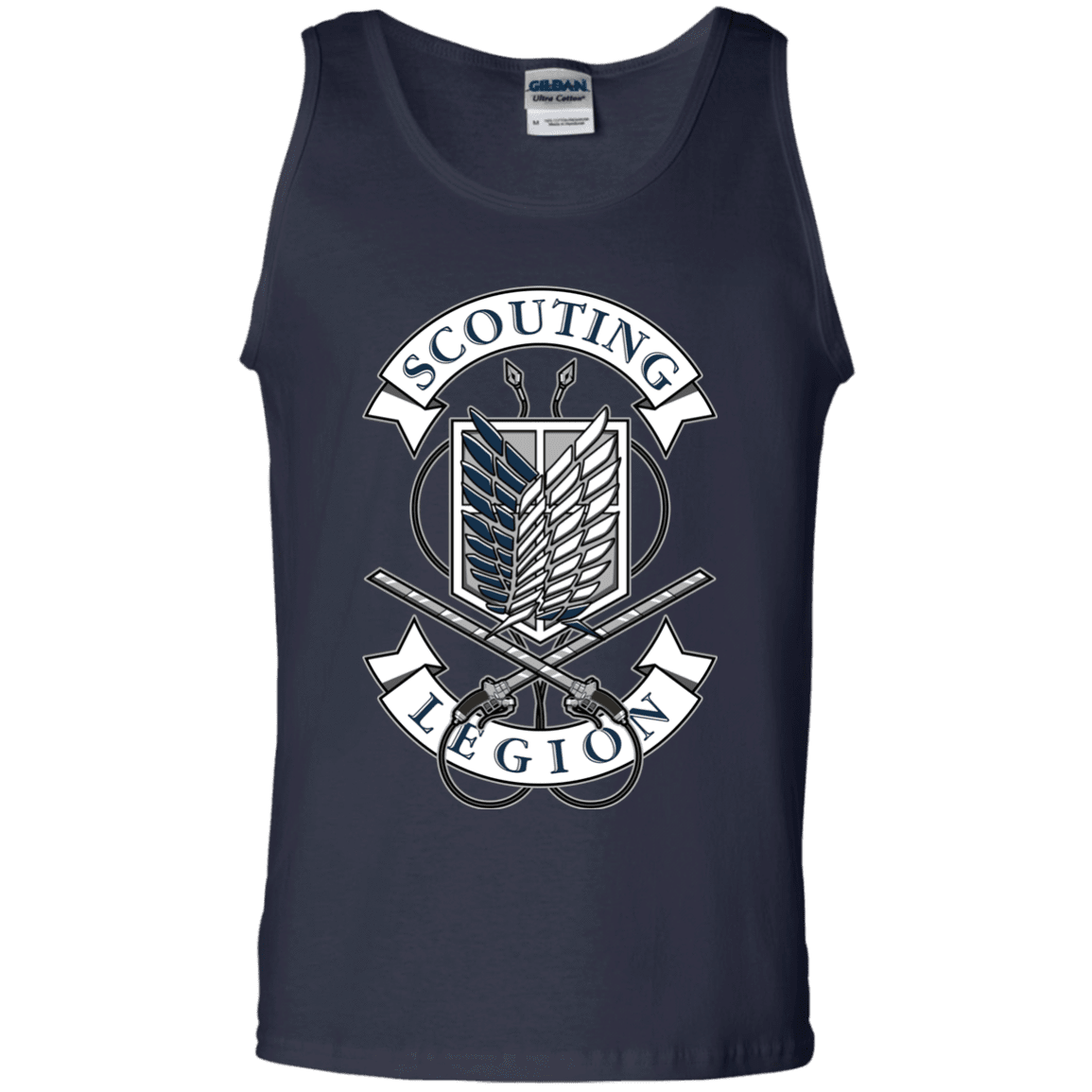 T-Shirts Navy / S AoT Scouting Legion Men's Tank Top