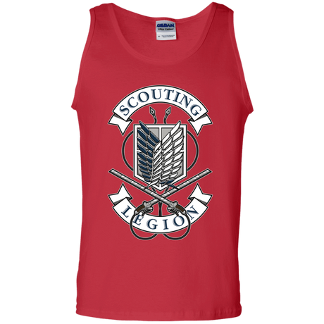 T-Shirts Red / S AoT Scouting Legion Men's Tank Top