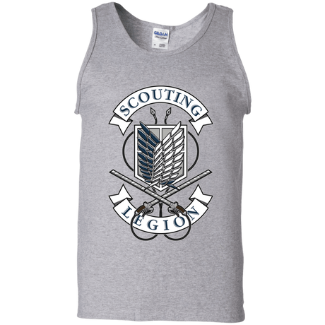 T-Shirts Sport Grey / S AoT Scouting Legion Men's Tank Top
