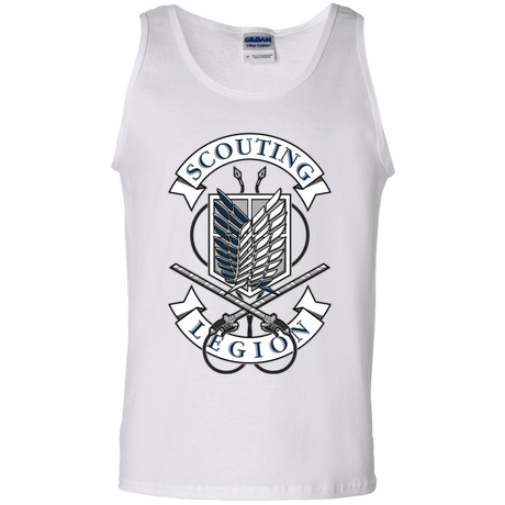 T-Shirts White / S AoT Scouting Legion Men's Tank Top