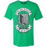 T-Shirts Envy / S AoT Scouting Legion Men's Triblend T-Shirt
