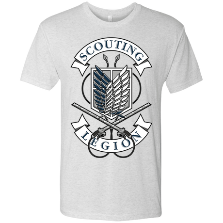 T-Shirts Heather White / S AoT Scouting Legion Men's Triblend T-Shirt