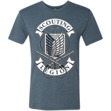 T-Shirts Indigo / S AoT Scouting Legion Men's Triblend T-Shirt