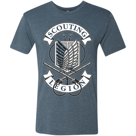 T-Shirts Indigo / S AoT Scouting Legion Men's Triblend T-Shirt
