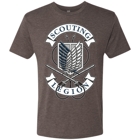 T-Shirts Macchiato / S AoT Scouting Legion Men's Triblend T-Shirt