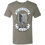 T-Shirts Venetian Grey / S AoT Scouting Legion Men's Triblend T-Shirt