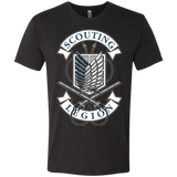 T-Shirts Vintage Black / S AoT Scouting Legion Men's Triblend T-Shirt