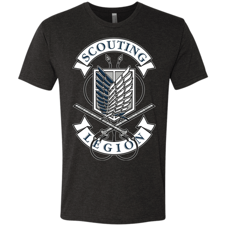 T-Shirts Vintage Black / S AoT Scouting Legion Men's Triblend T-Shirt