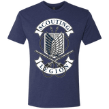 T-Shirts Vintage Navy / S AoT Scouting Legion Men's Triblend T-Shirt