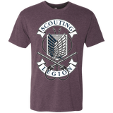 T-Shirts Vintage Purple / S AoT Scouting Legion Men's Triblend T-Shirt