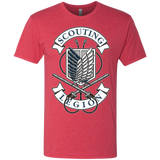T-Shirts Vintage Red / S AoT Scouting Legion Men's Triblend T-Shirt