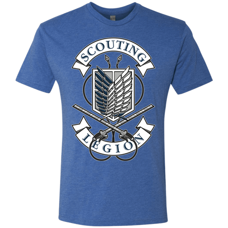 T-Shirts Vintage Royal / S AoT Scouting Legion Men's Triblend T-Shirt