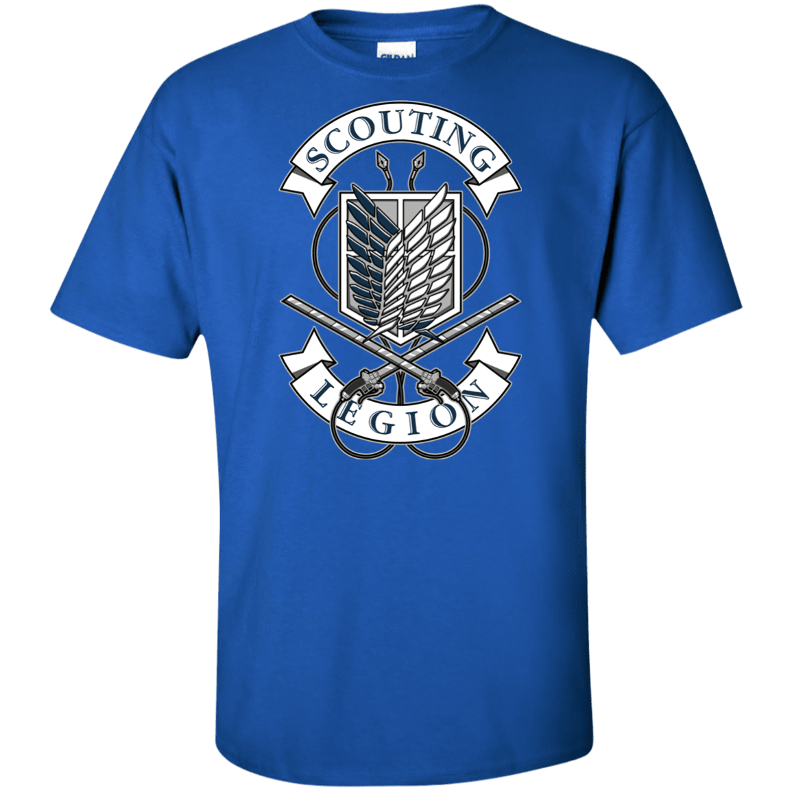 T-Shirts Royal / XLT AoT Scouting Legion Tall T-Shirt