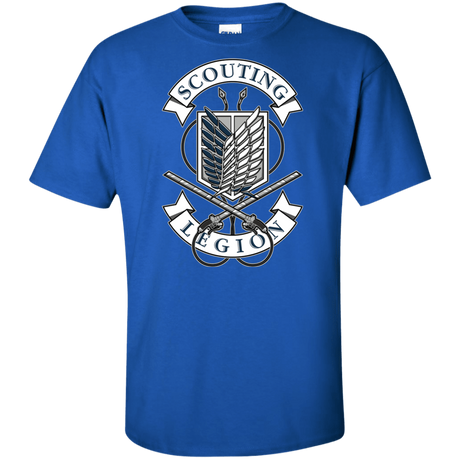 T-Shirts Royal / XLT AoT Scouting Legion Tall T-Shirt