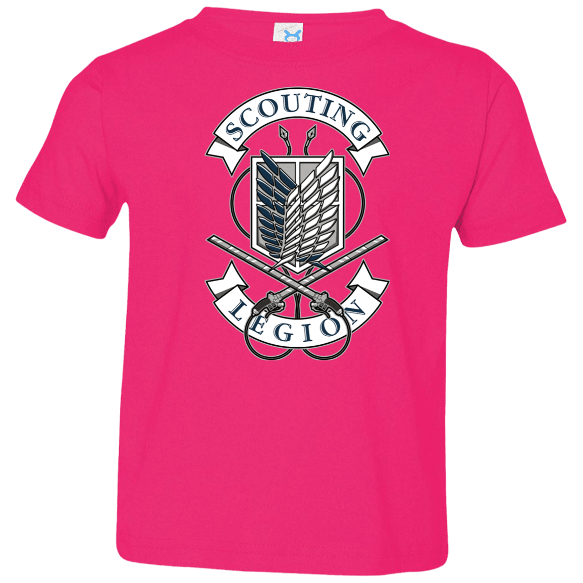 T-Shirts Hot Pink / 2T AoT Scouting Legion Toddler Premium T-Shirt