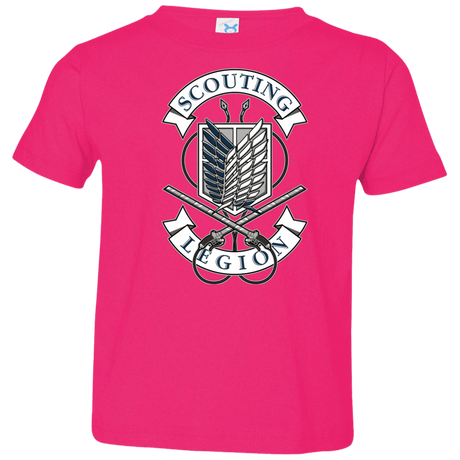 T-Shirts Hot Pink / 2T AoT Scouting Legion Toddler Premium T-Shirt