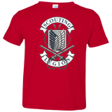 T-Shirts Red / 2T AoT Scouting Legion Toddler Premium T-Shirt