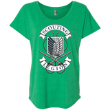 T-Shirts Envy / X-Small AoT Scouting Legion Triblend Dolman Sleeve
