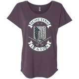 T-Shirts Vintage Purple / X-Small AoT Scouting Legion Triblend Dolman Sleeve
