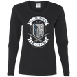 T-Shirts Black / S AoT Scouting Legion Women's Long Sleeve T-Shirt