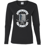 T-Shirts Black / S AoT Scouting Legion Women's Long Sleeve T-Shirt