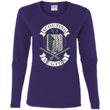 T-Shirts Purple / S AoT Scouting Legion Women's Long Sleeve T-Shirt