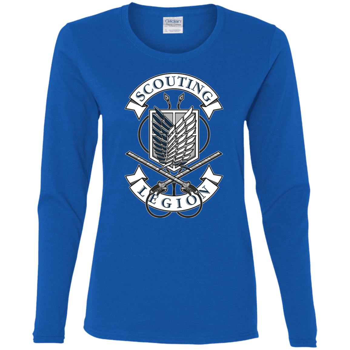T-Shirts Royal / S AoT Scouting Legion Women's Long Sleeve T-Shirt
