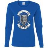 T-Shirts Royal / S AoT Scouting Legion Women's Long Sleeve T-Shirt