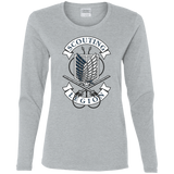 T-Shirts Sport Grey / S AoT Scouting Legion Women's Long Sleeve T-Shirt