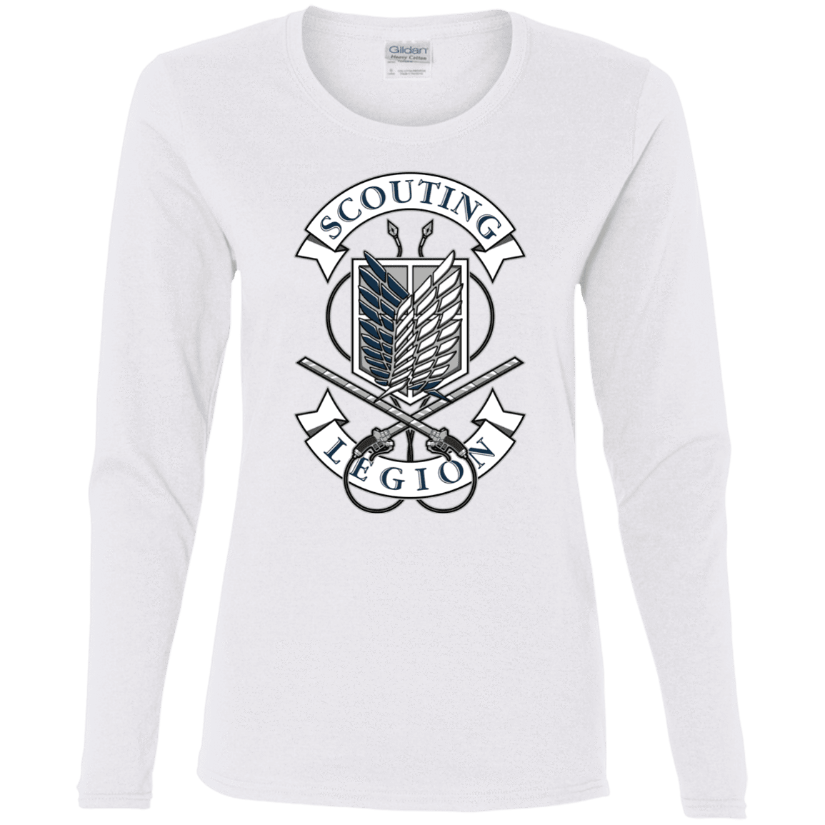T-Shirts White / S AoT Scouting Legion Women's Long Sleeve T-Shirt