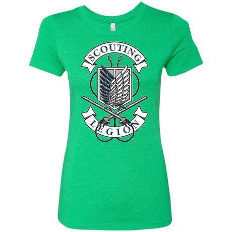 T-Shirts Envy / S AoT Scouting Legion Women's Triblend T-Shirt